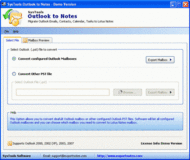 Migrate Outlook to Notes screenshot